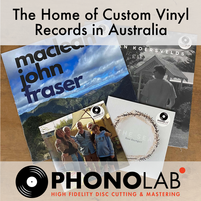 The Home of Custom Vinyl Records in Australia