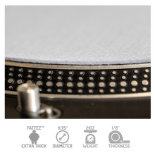 Load image into Gallery viewer, PhonoLab Logo 12" Professional Grade Slipmat - 21oz FattEz™