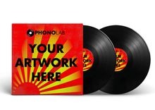 Load image into Gallery viewer, 12" Custom Vinyl Record (Double LP)