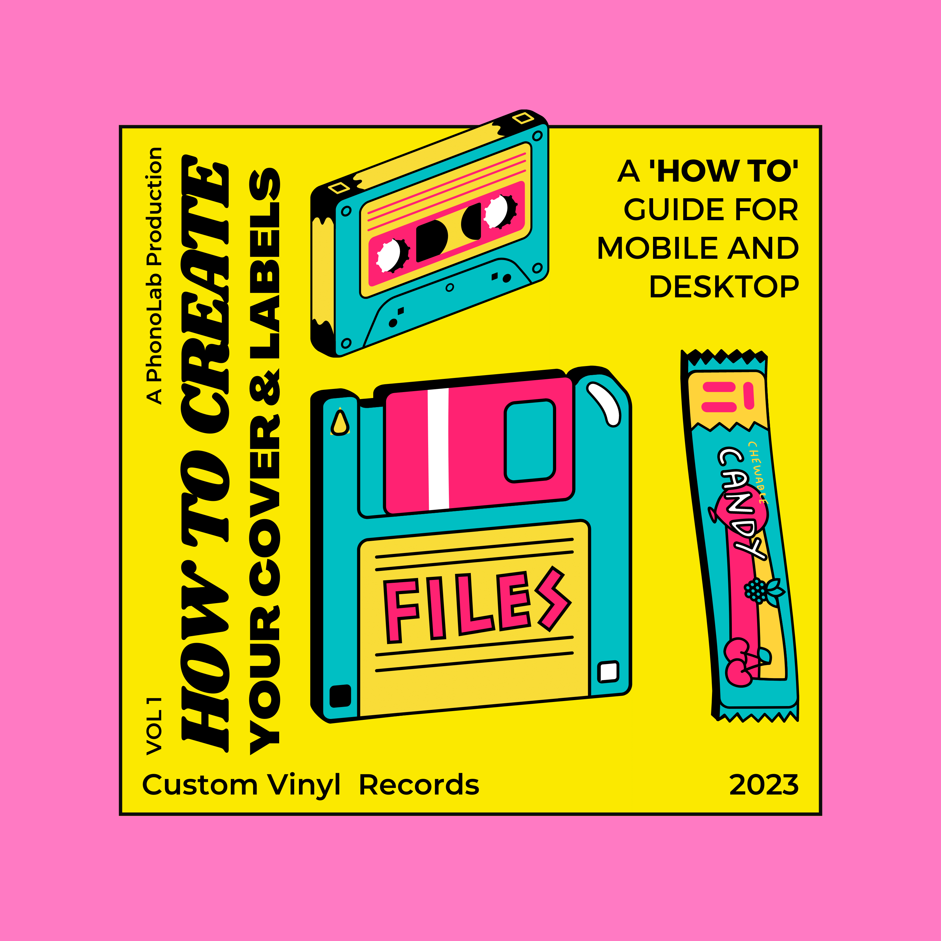 Creating Custom Vinyl Record Covers and Centre Labels on Canva – PhonoLab